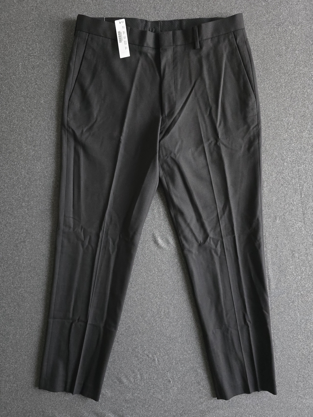 J.Crew Ludlow Dress Pants Men's 32x30 Black Four Season Wool Stretch Classic Fit